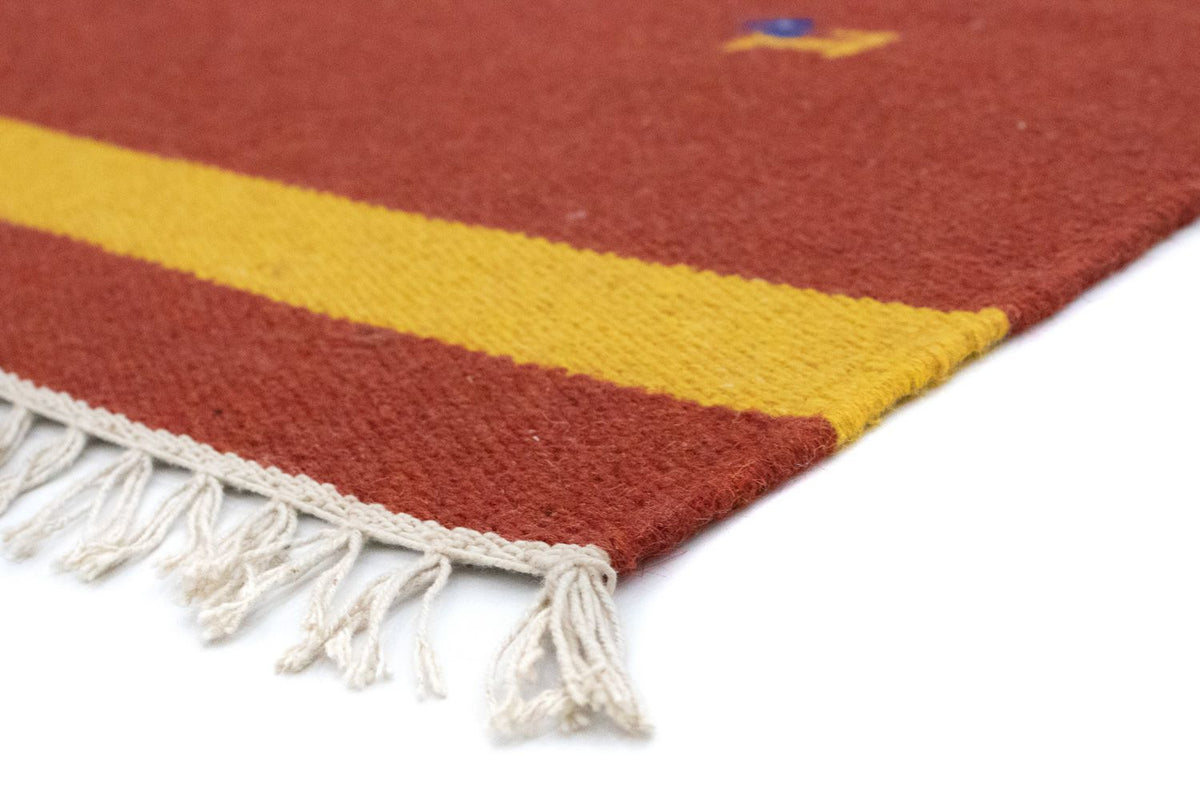 Moderní kilim Koberec 120x180cm - Vlněný koberec