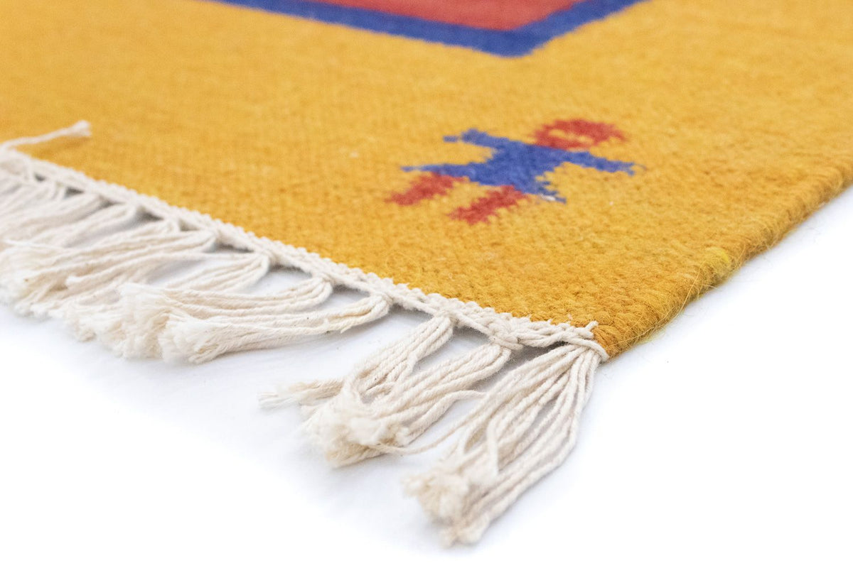 Moderní kilim Koberec 140x200cm - Vlněný koberec