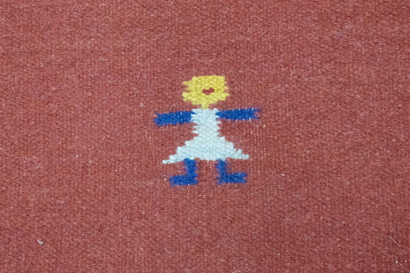 Moderní kilim Koberec 140x200cm - Vlněný koberec