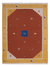 Moderní kilim Koberec - Vlněný koberec – product image