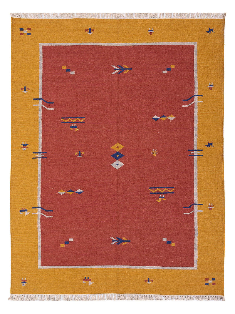 Moderní kilim Koberec - Vlněný koberec