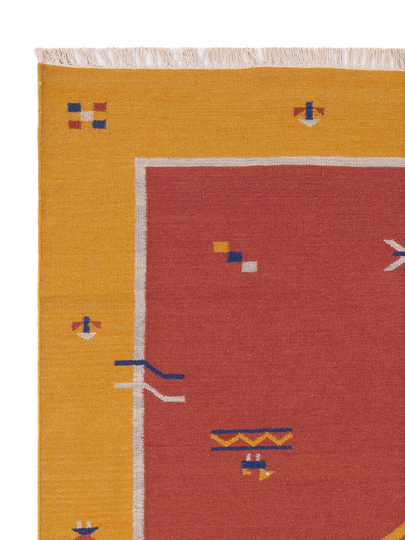 Moderní kilim Koberec - Vlněný koberec