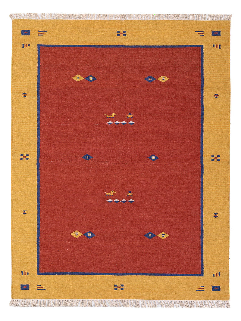 Moderní kilim Koberec - Vlněný koberec