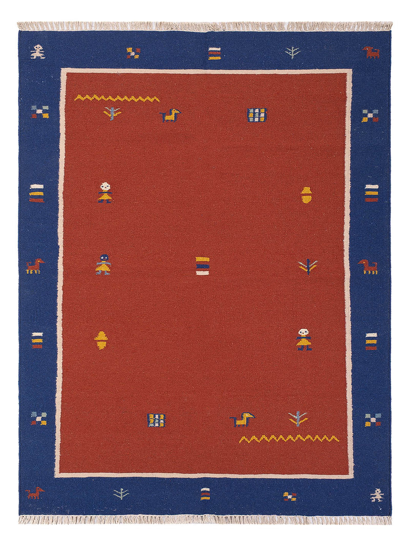 Moderní kilim Koberec - Vlněný koberec