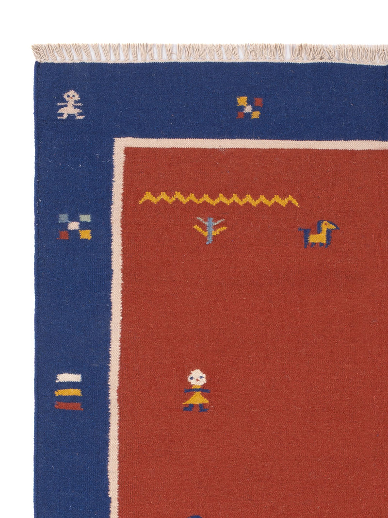 Moderní kilim Koberec - Vlněný koberec