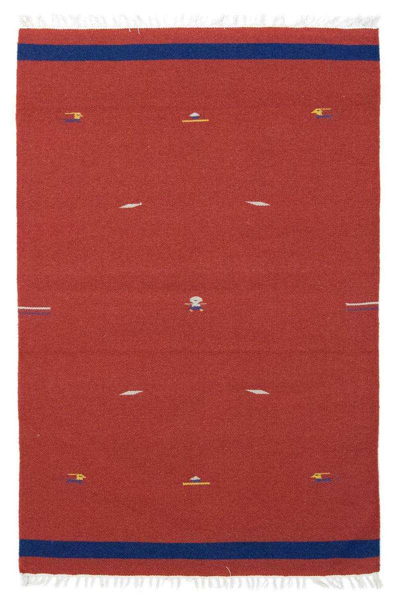 Moderní kilim Koberec 120x180cm - Vlněný koberec