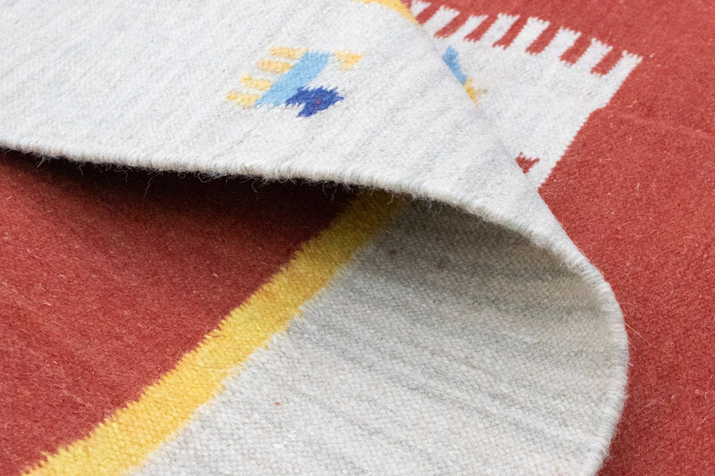Moderní kilim Koberec 140x200cm - Vlněný koberec
