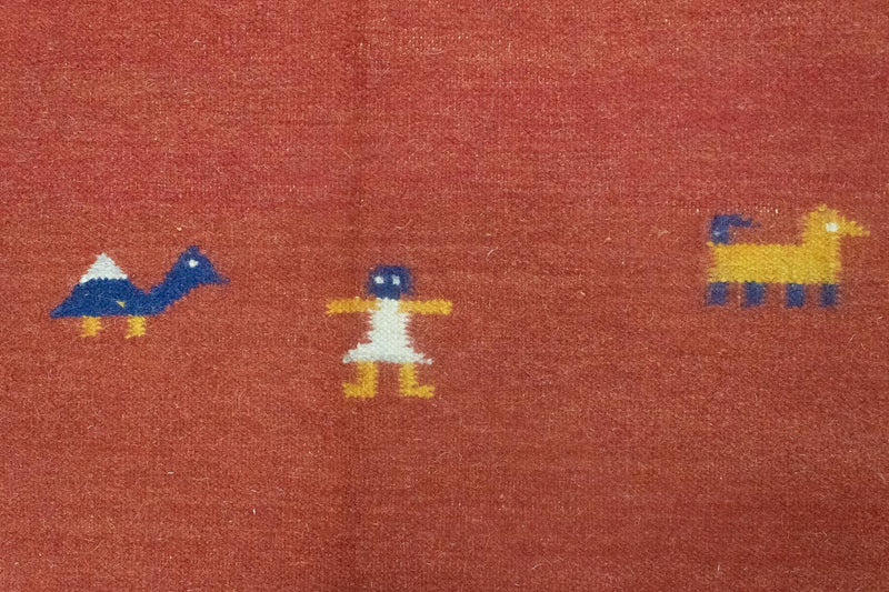 Moderní kilim Koberec 140x200cm - Vlněný koberec