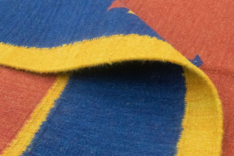 Moderní kilim Koberec 140x200cm - Vlněný koberec