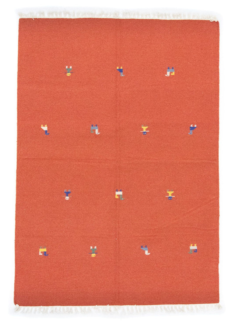 Moderní kilim Koberec 140x200cm - Vlněný koberec