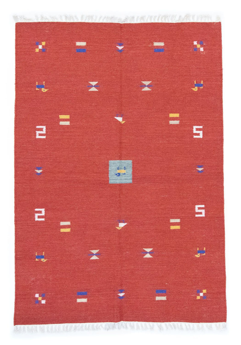 Moderní kilim Koberec 140x200cm - Vlněný koberec