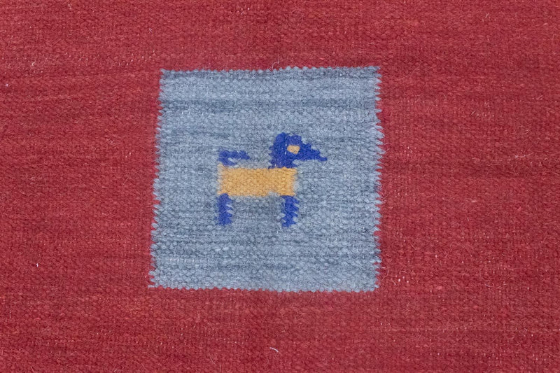 Moderní kilim Koberec 140x200cm - Vlněný koberec