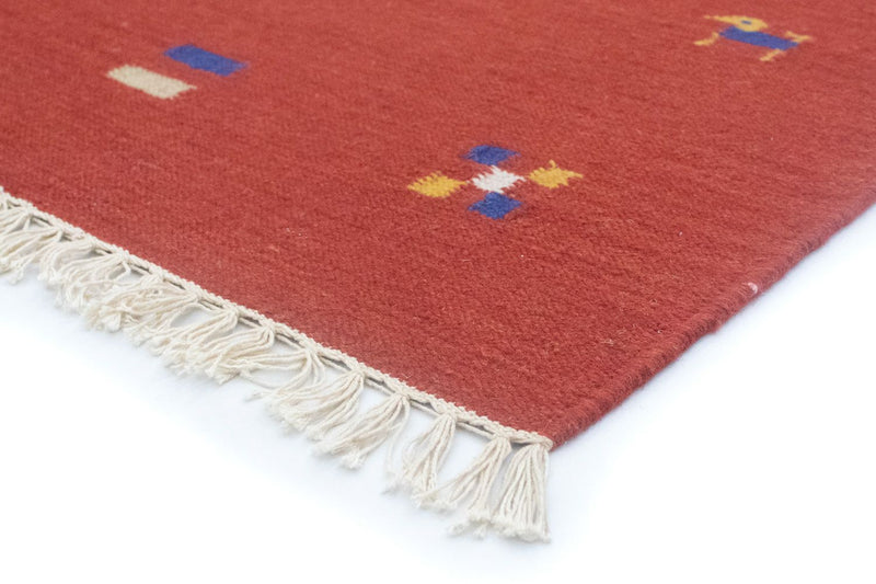 Moderní kilim Koberec 140x200cm - Vlněný koberec