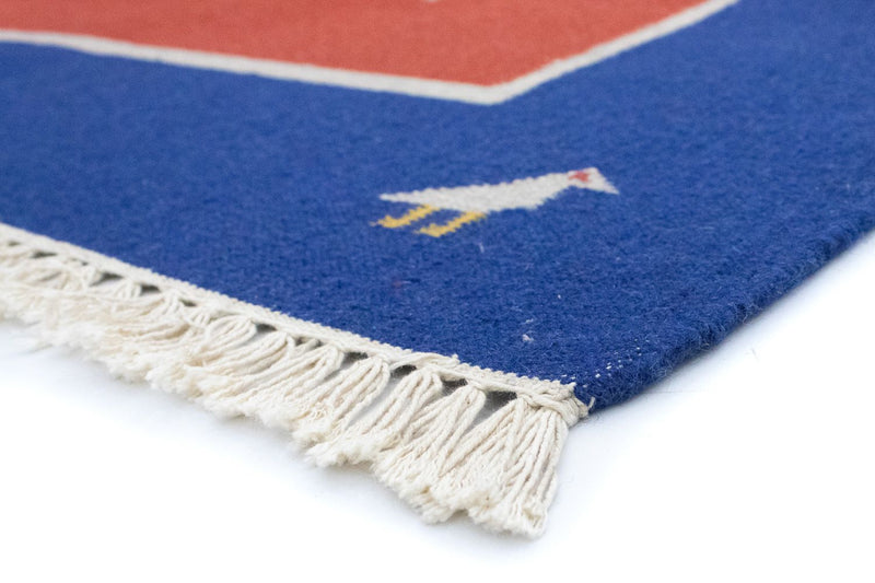 Moderní kilim Koberec 200x140cm - Vlněný koberec