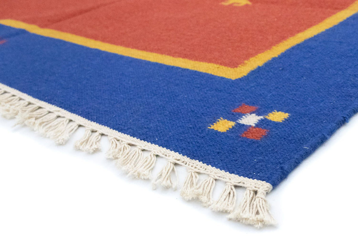Moderní kilim Koberec 140x200cm - Vlněný koberec