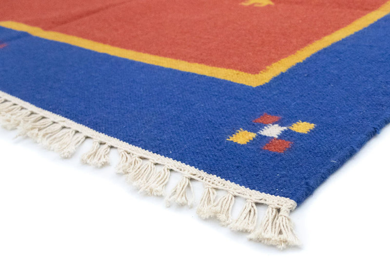 Moderní kilim Koberec 140x200cm - Vlněný koberec