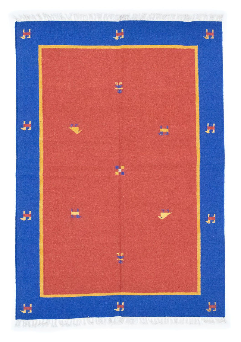 Moderní kilim Koberec 140x200cm - Vlněný koberec