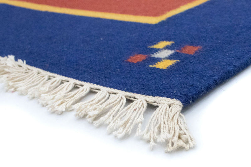 Moderní kilim Koberec 140x200cm - Vlněný koberec