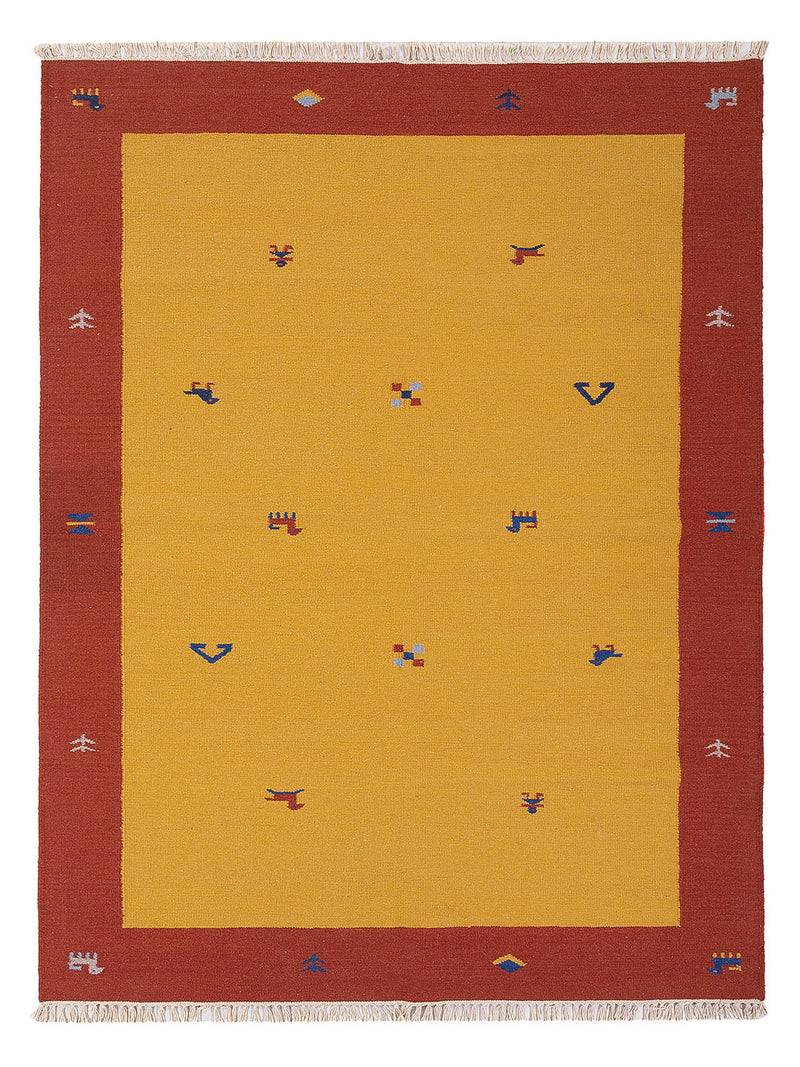 Moderní kilim Koberec - Vlněný koberec