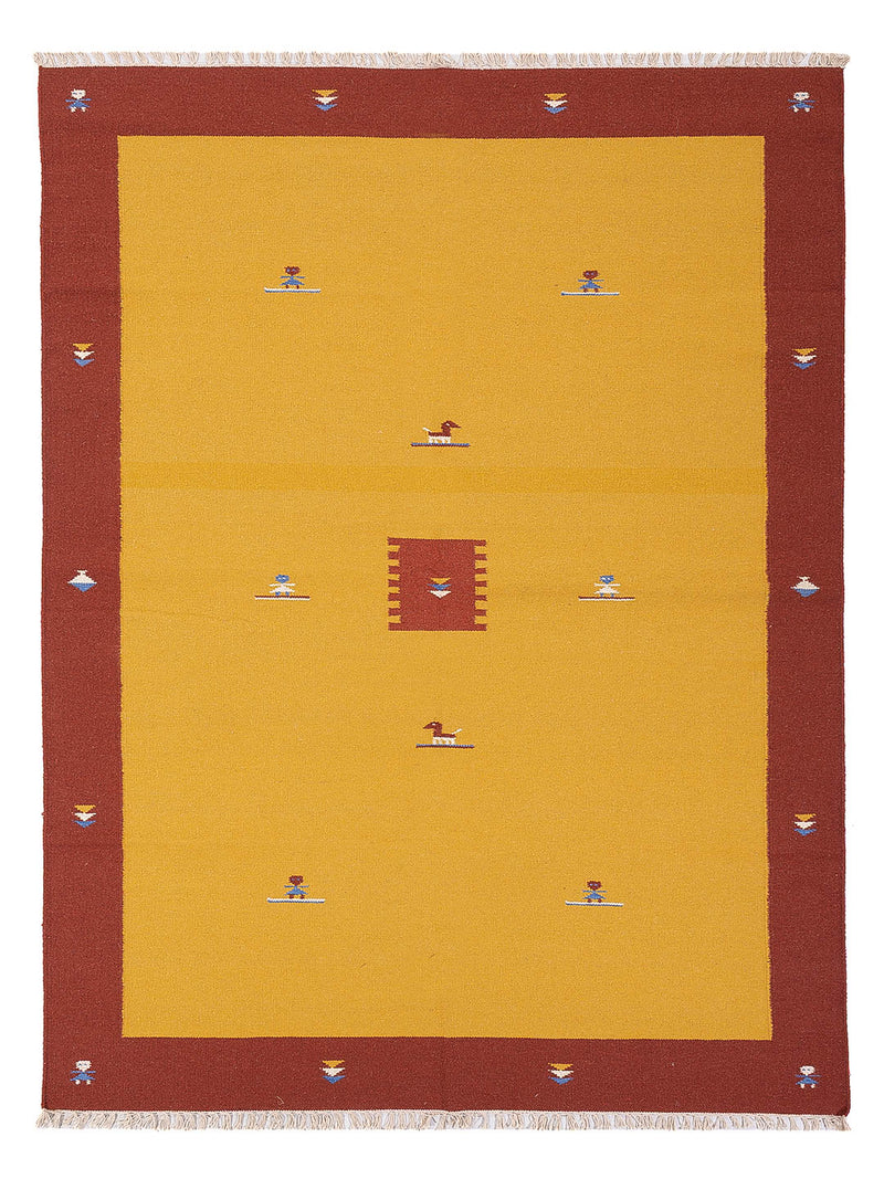 Moderní kilim Koberec - Vlněný koberec