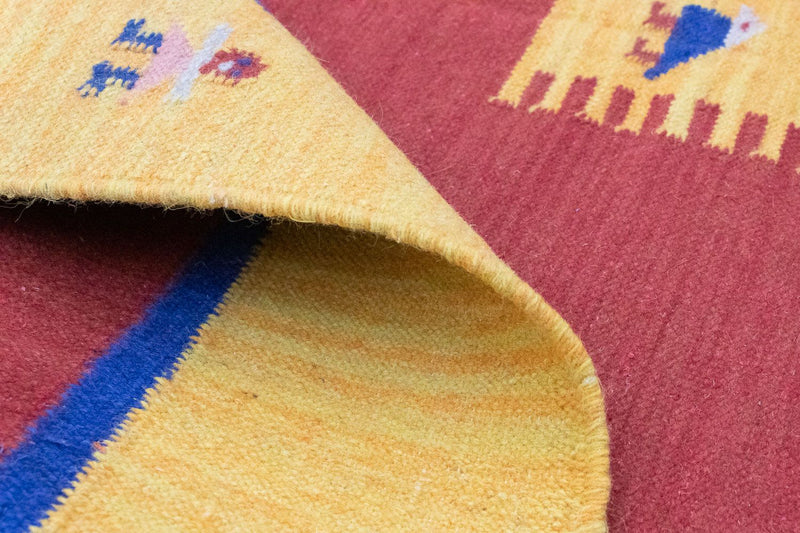 Moderní kilim Koberec 140x200cm - Vlněný koberec