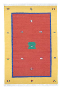 Moderní kilim Koberec 140x200cm - Vlněný koberec – product image
