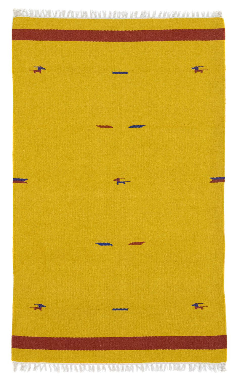 Moderní kilim Koberec 120x180cm - Vlněný koberec