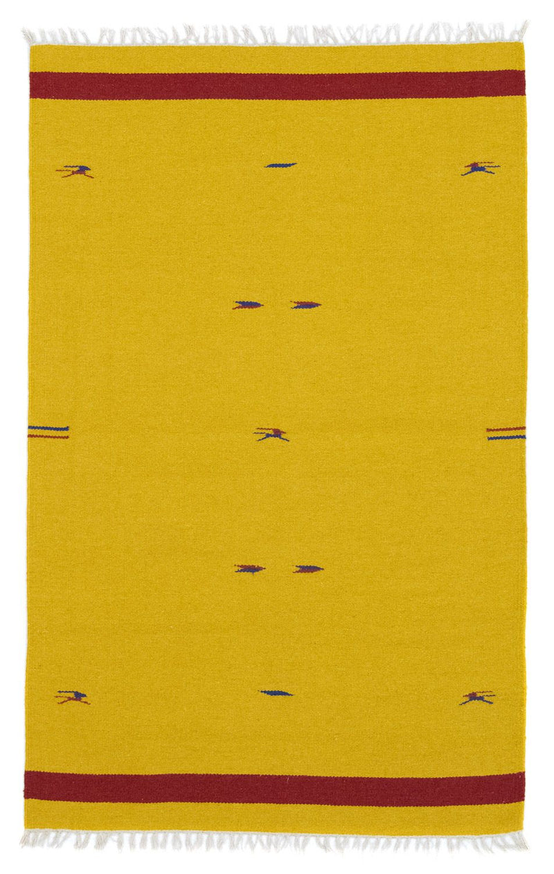 Moderní kilim Koberec 120x180cm - Vlněný koberec