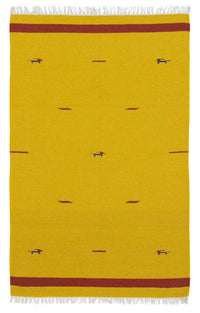 Moderní kilim Koberec 180x120cm - Vlněný koberec – product image