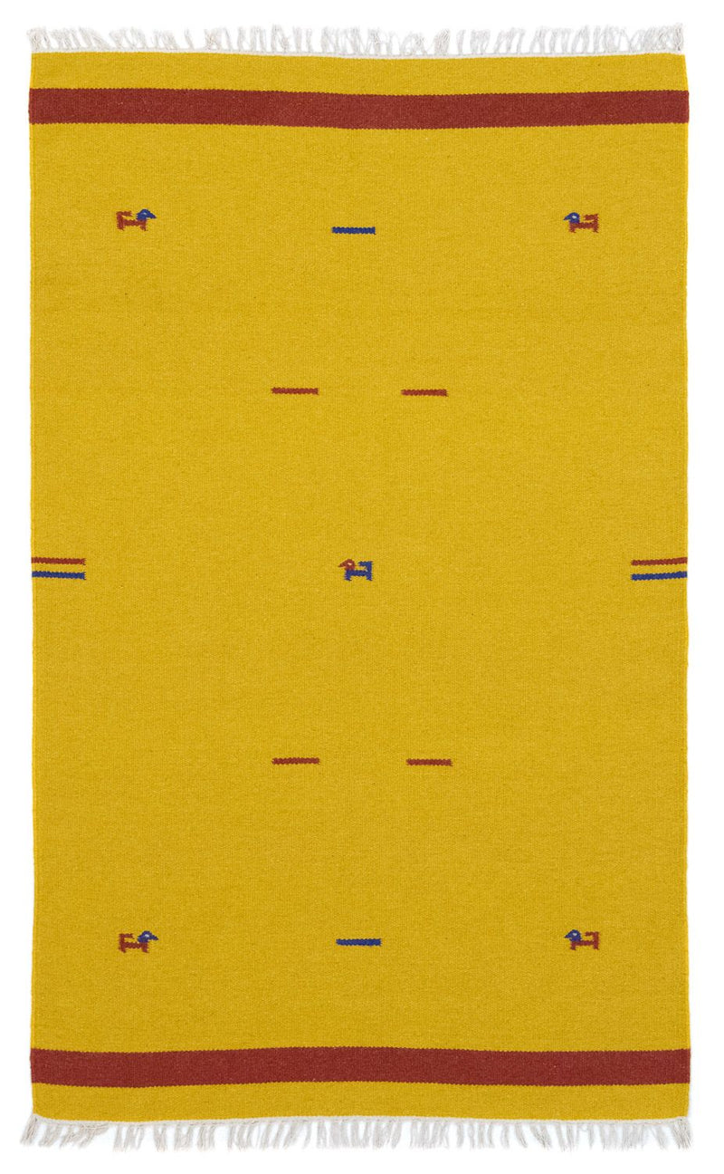 Moderní kilim Koberec 120x180cm - Vlněný koberec