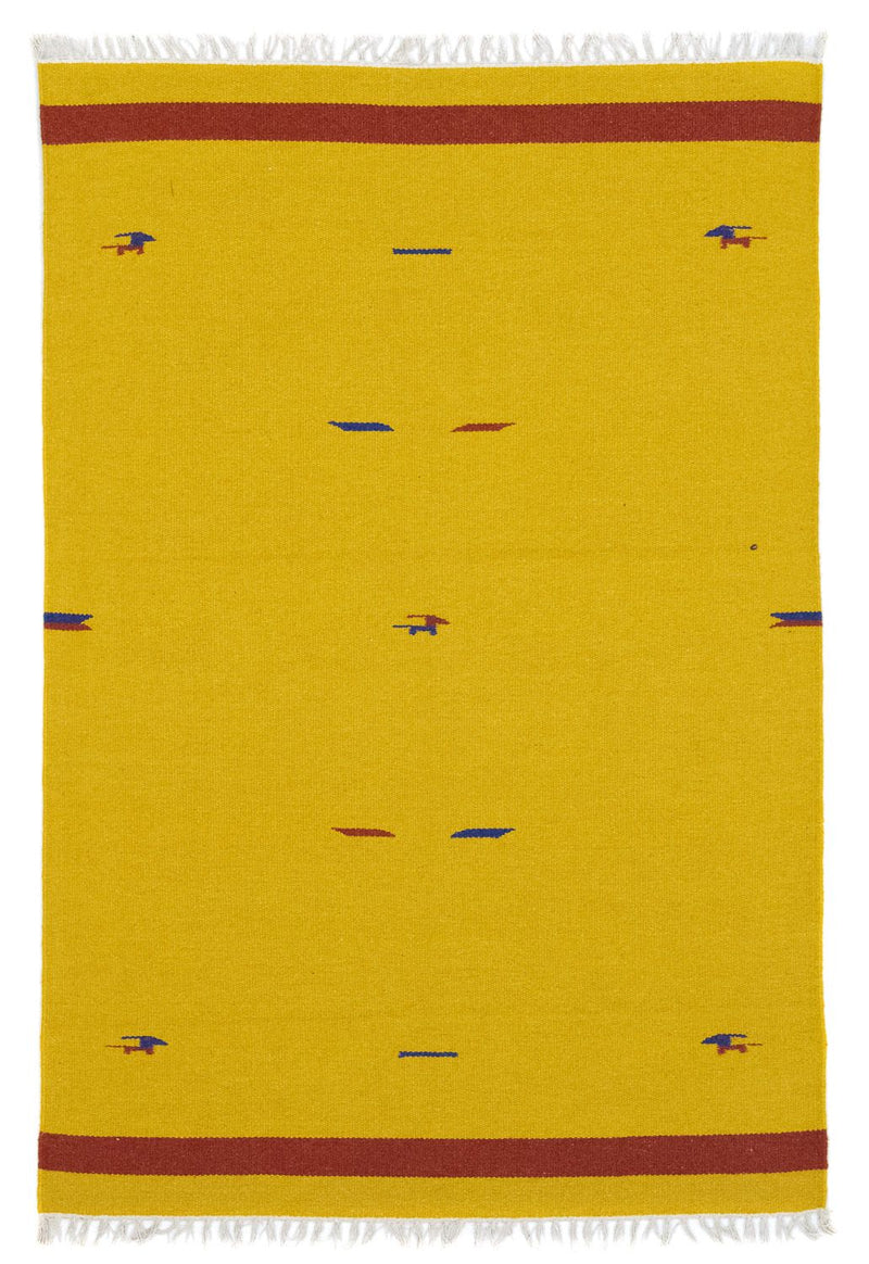 Moderní kilim Koberec 120x180cm - Vlněný koberec