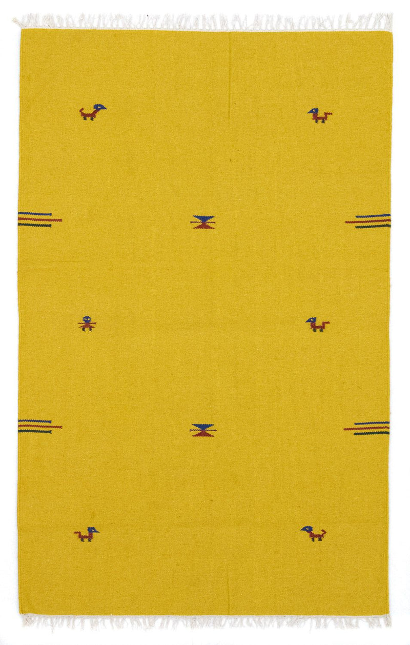 Moderní kilim Koberec 120x180cm - Vlněný koberec
