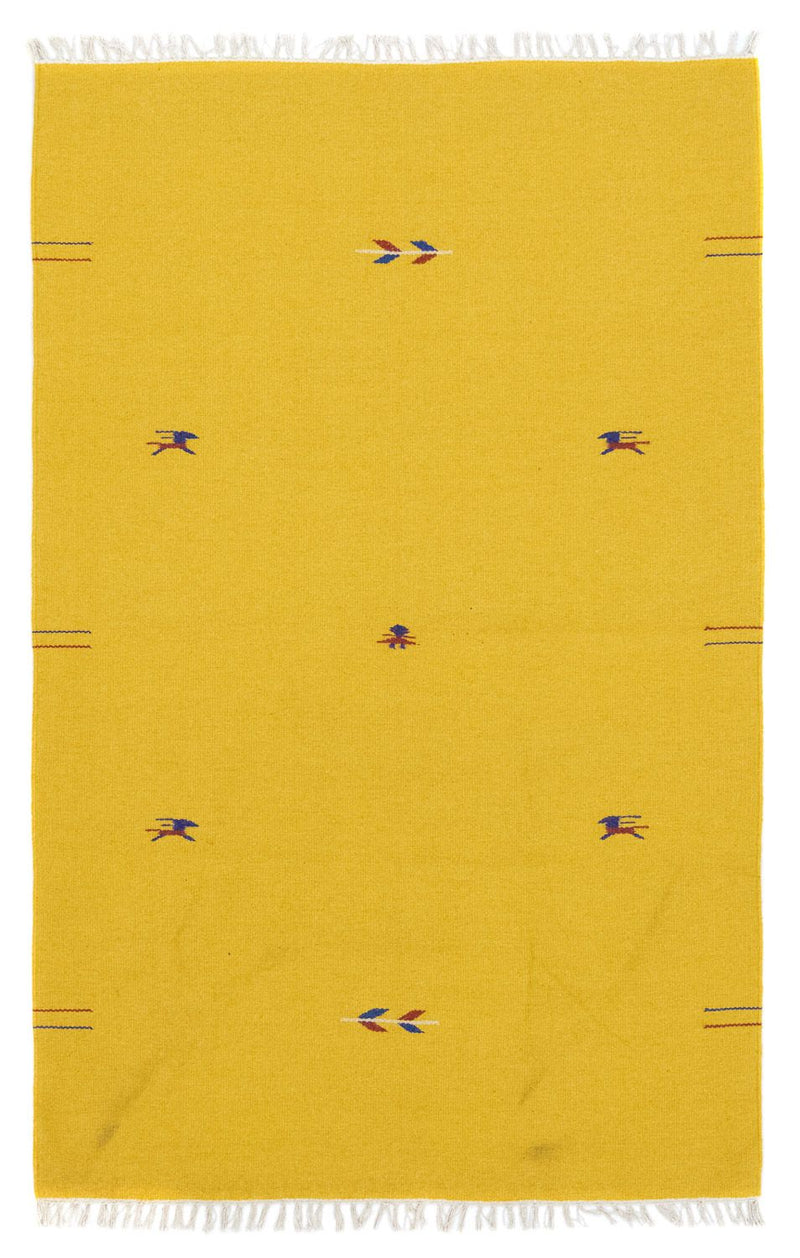 Moderní kilim Koberec 180x120cm - Vlněný koberec