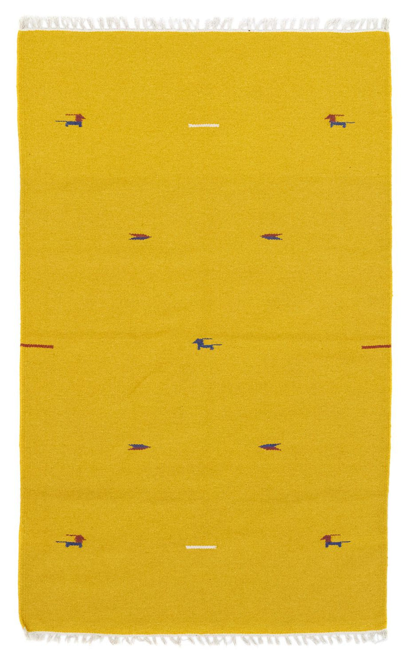Moderní kilim Koberec 120x180cm - Vlněný koberec