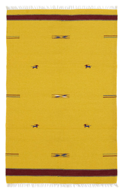 Moderní kilim Koberec 120x180cm - Vlněný koberec