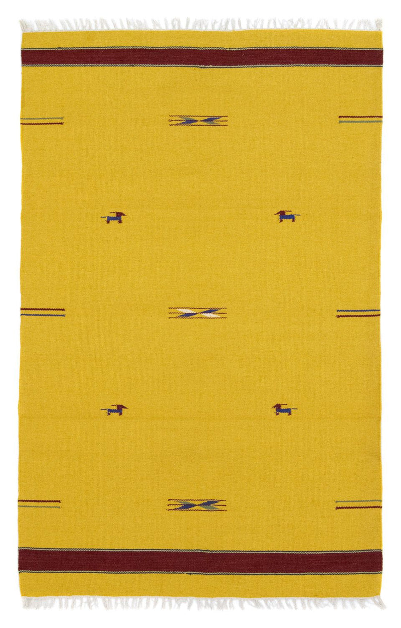 Moderní kilim Koberec 120x180cm - Vlněný koberec