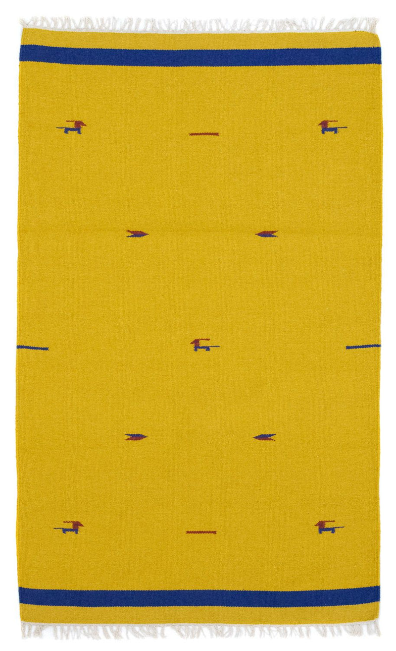 Moderní kilim Koberec 120x180cm - Vlněný koberec