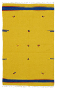 Moderní kilim Koberec 120x180cm - Vlněný koberec – product image