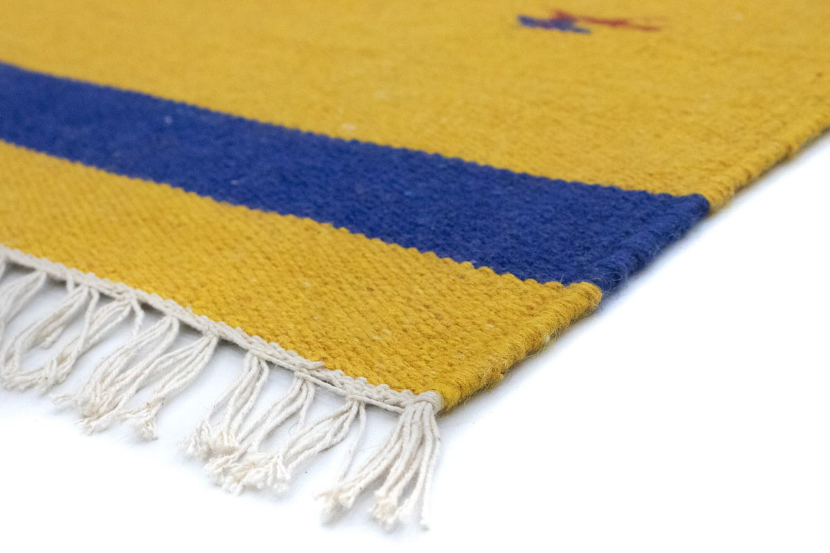 Moderní kilim Koberec 120x180cm - Vlněný koberec