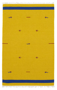 Moderní kilim Koberec 120x180cm - Vlněný koberec – product image