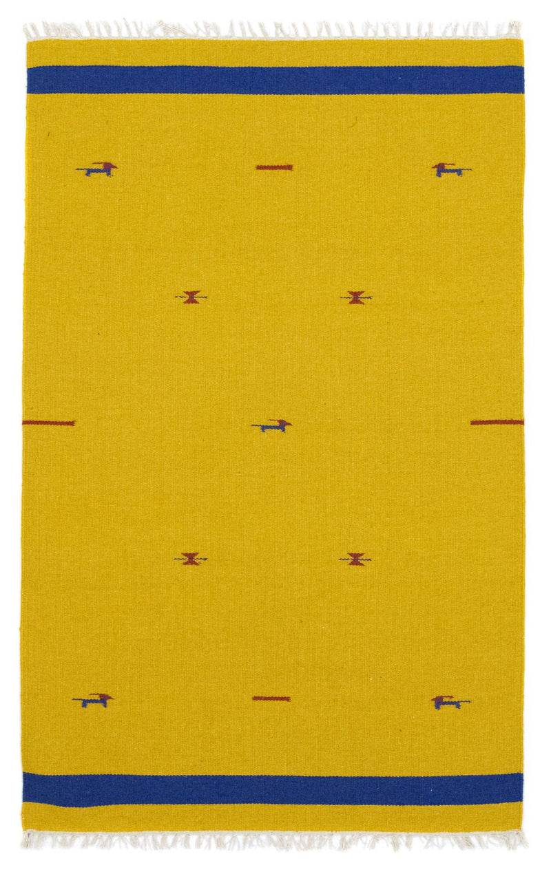 Moderní kilim Koberec 120x180cm - Vlněný koberec