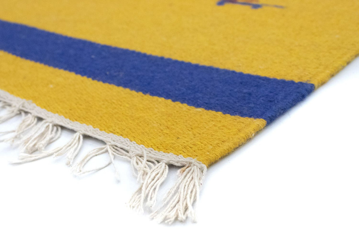 Moderní kilim Koberec 120x180cm - Vlněný koberec