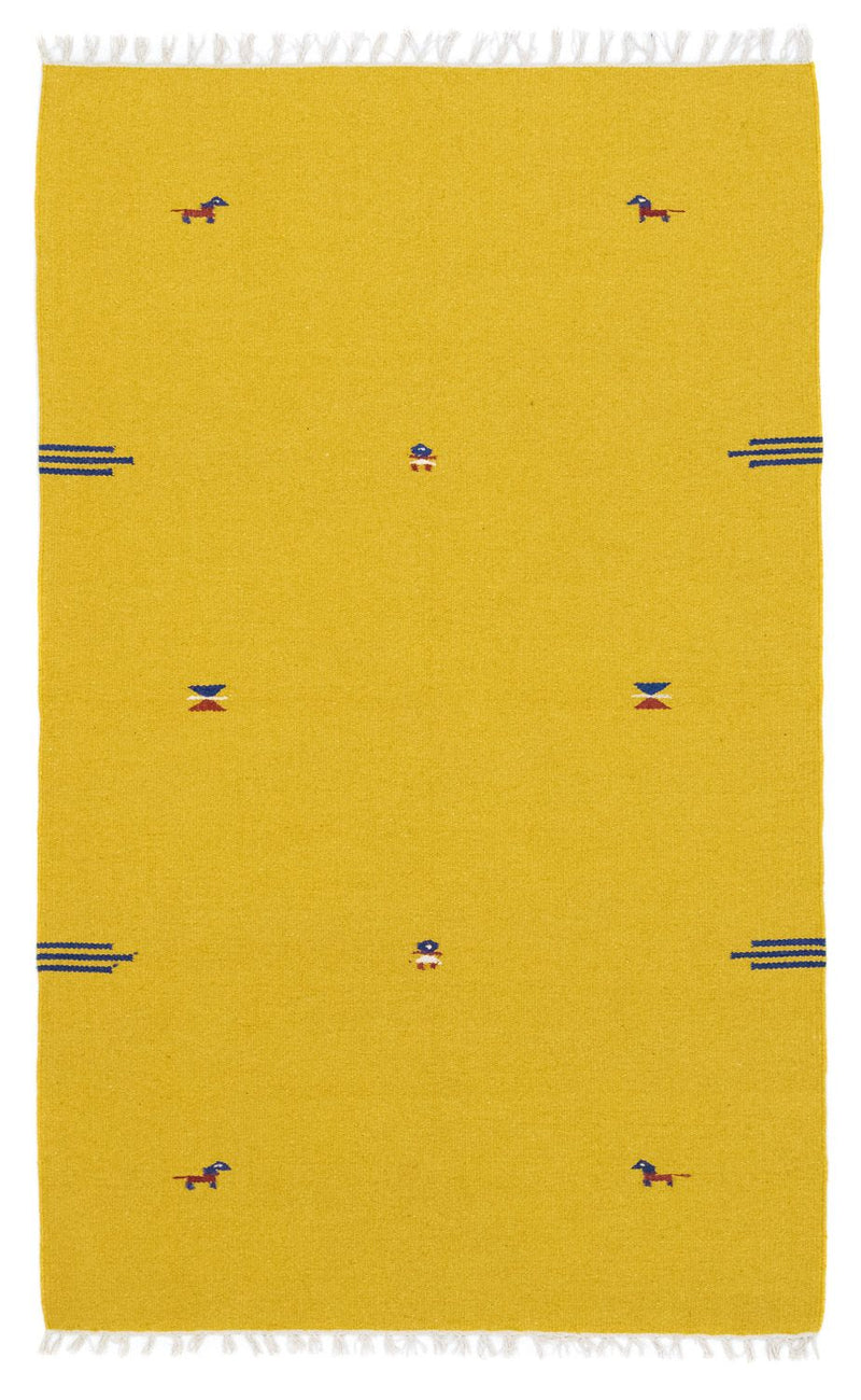 Moderní kilim Koberec 120x180cm - Vlněný koberec