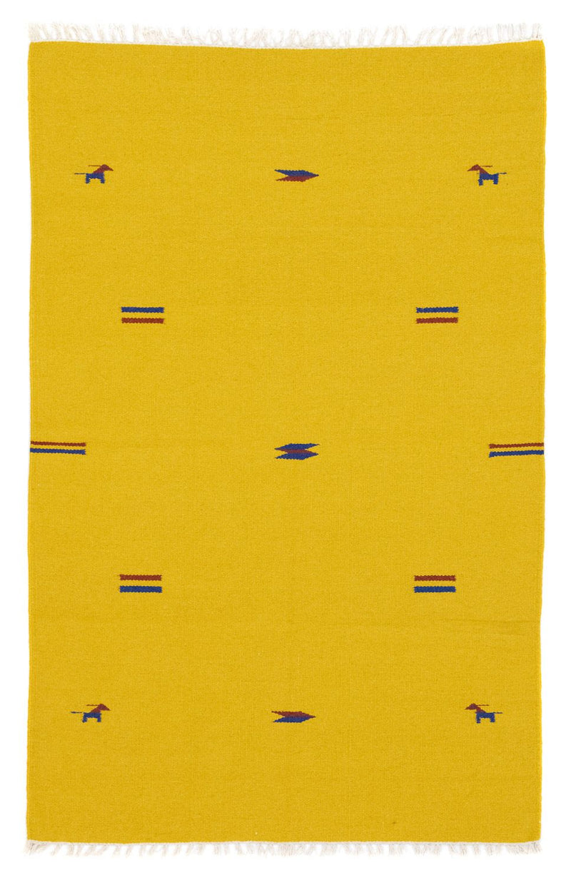 Moderní kilim Koberec 120x180cm - Vlněný koberec
