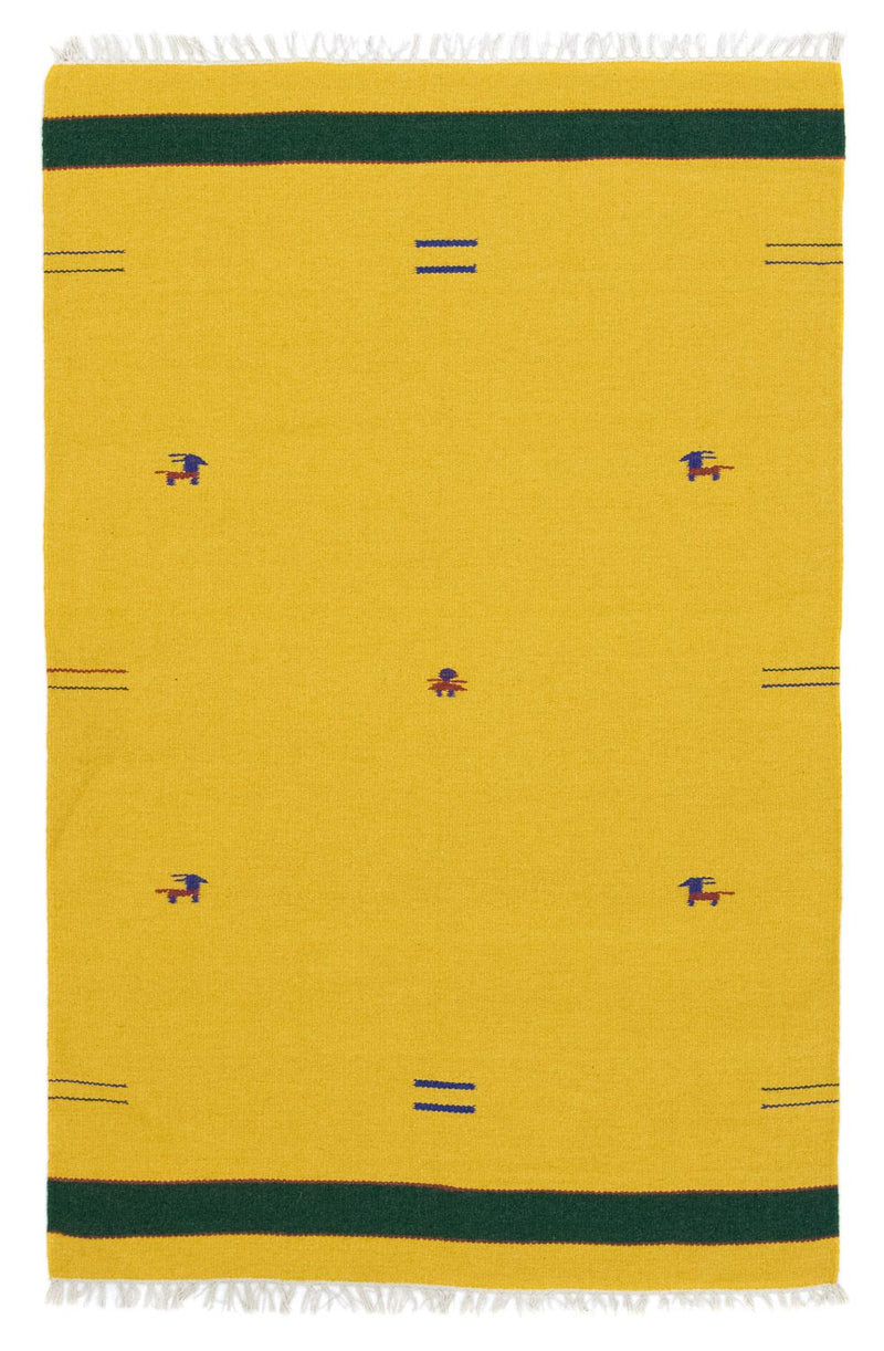 Moderní kilim Koberec 120x180cm - Vlněný koberec