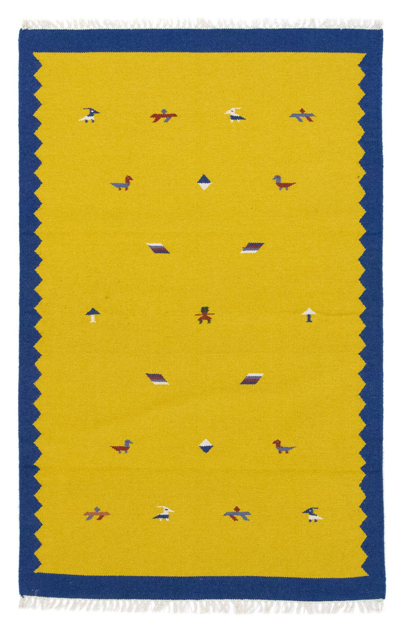 Moderní kilim Koberec 120x180cm - Vlněný koberec