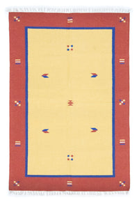 Moderní kilim Koberec 140x200cm - Vlněný koberec – product image