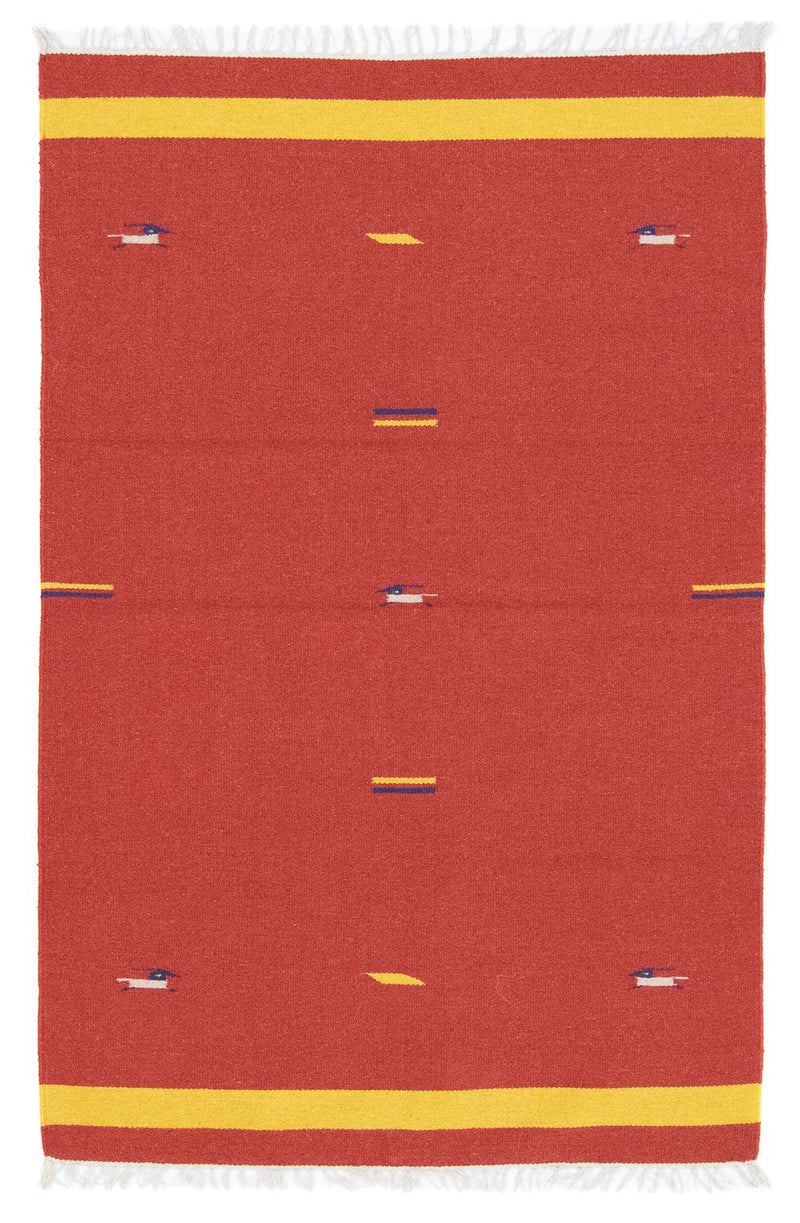 Moderní kilim Koberec 120x180cm - Vlněný koberec