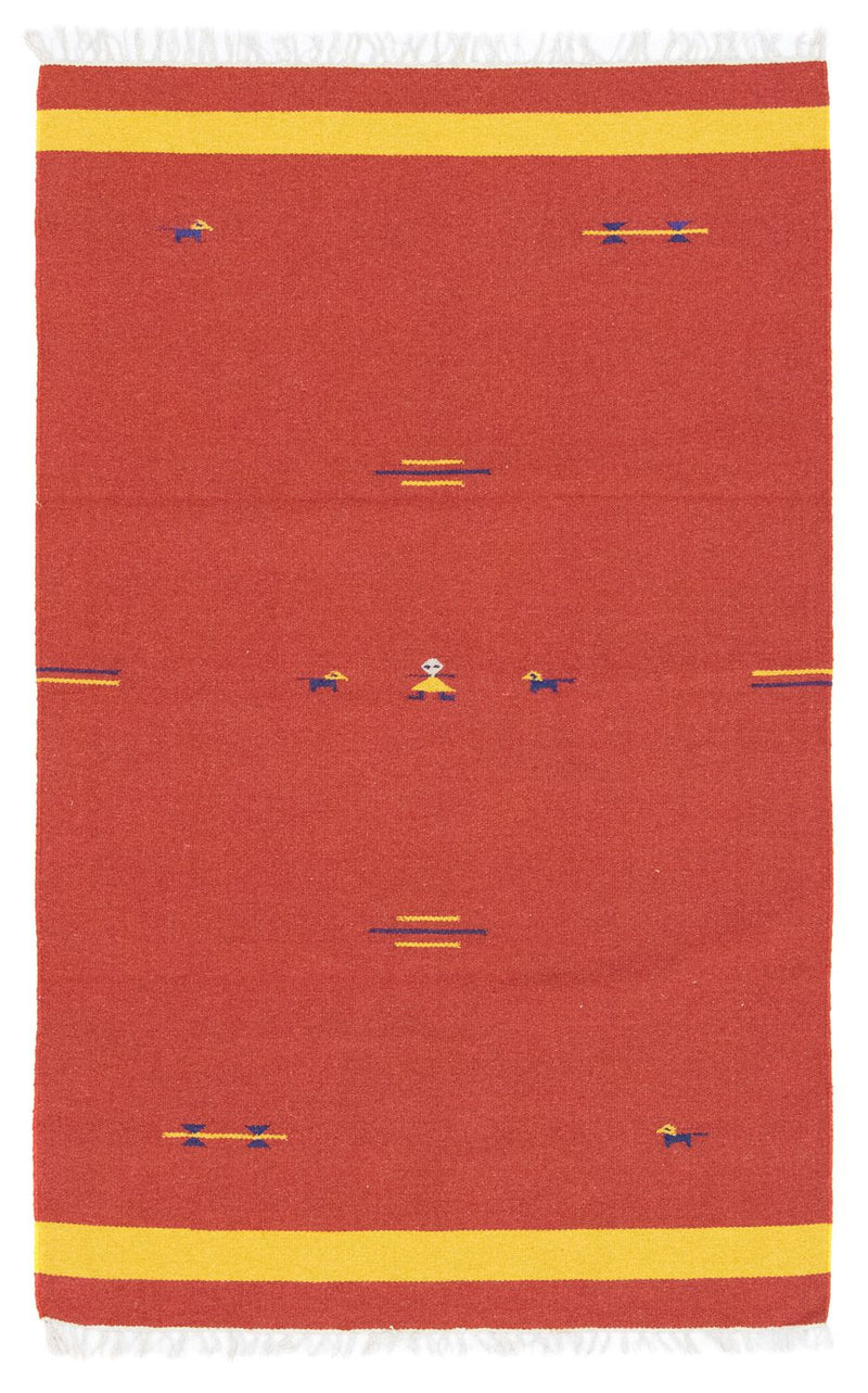 Moderní kilim Koberec 120x180cm - Vlněný koberec