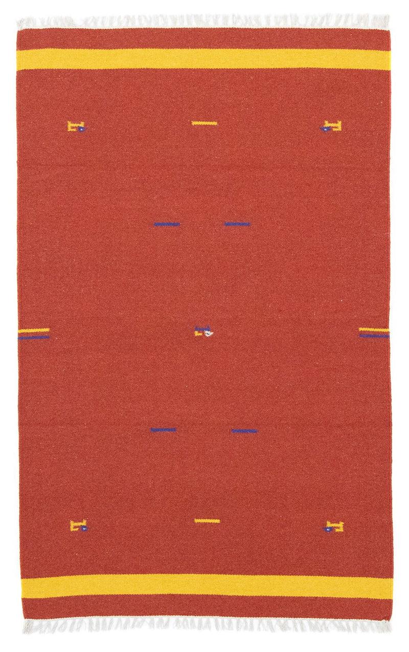 Moderní kilim Koberec 120x180cm - Vlněný koberec